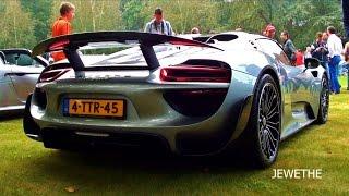 2015 Porsche 918 Spyder REVS & Accelerations! Exhaust Notes!