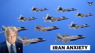 Iran Panic: Combined 12 of US F-22, F-35 Fighter Jets and C-17 Deploy to Middle East
