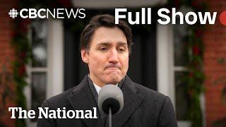 CBC News: The National | Justin Trudeau resigns