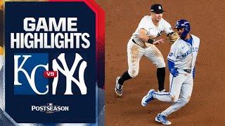 Royals vs. Yankees ALDS Game 2 Highlights (10/7/24) | MLB Highlights