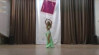 София Явтушенко, Sofiia Yavtushenko, Oriental pop song. XV International bellydance Cup.