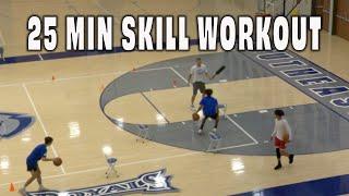 25 Min Basketball Skill Workout - 5 Quick Drills To Help Your Team Improve