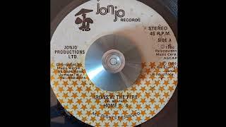 Home T-4 - Irons In the Fire & Version (Jonjo Records) 1980