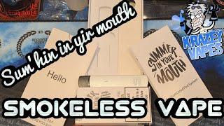 Smokeless Vape! Say What  First of it's kind! First Look!