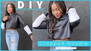 How to make a Cropped Hoodie | Sew Addicts