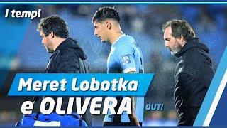 I tempi di recupero di #LOBOTKA, e #OLIVERA  Piu "grave" per noi, meno per lui 