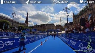 Hamburg Triathlon Open Race 2024 - 10k run POV