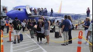 Southwest Airlines' inaugural Hawaii flight arrives in Honolulu