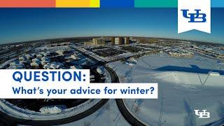 What's Your Advice for Winter? | University at Buffalo