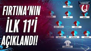 Trabzonspor'un İlk 11'i Belli Oldu! (Trabzonspor - Adana Demirspor)