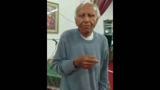 Raghunathbhai parmar canada benefited at age of 96 new diet system all cured  B v chauhan