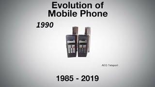 Mobile Phone Evolution 1985 - 2019 !!! History Of Mobile Phone...