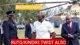 RUTO PLANE ALMOST CRASHED MID AIR RUTO AND DP WERE INSIDE