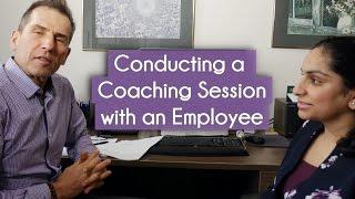 Coaching Session with an Employee Live Example