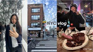 NYC 2024 ⋆｡:  what i ate, peter luger steakhouse, LV chocolate, summit one vanderbilt