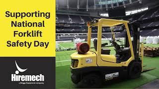 #NationalForkliftSafetyDay at Hiremech!