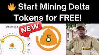 Delta mining app: a new Mining app like Pi network #deltamining #deltaapp