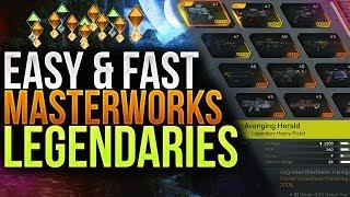 EASY & FAST Masterwork/Legendary Loot Drops! Anthem Guide!