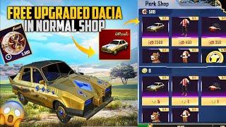  Shocking News Free Upgraded Dacia Skin In Perk Shop | New Event Is Here Get Free Upgraded | PUBGM