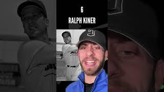 Top 10 power hitters in MLB history