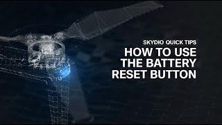 Skydio Quick Tips - How to Use the Battery Reset Button