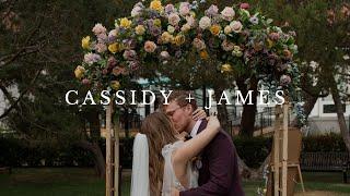 Whimsical Garden Wedding | The Officer's Inn | Cassidy + James 4k