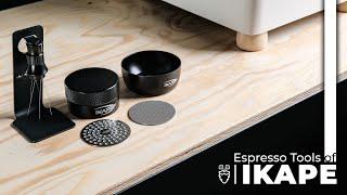 IKAPE Espresso Tools Unboxing | Dosing Funnel, WDT, Gravity Distributor, Puck Screen