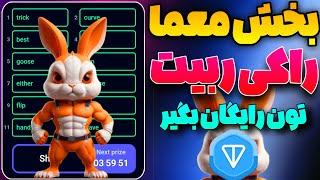 بخش Enigma راکی ربیت باهاش تون رایگان بگیر | معما امروز راکی رابیت