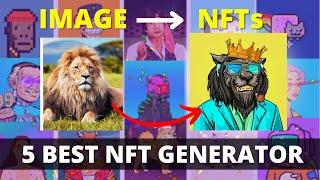 5 Apps to Create NFTs For Free On Mobile 2023 | Generate 1000+ NFTs Collection For Free | NFT wisdom