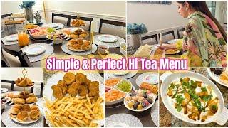 HI TEA Menu Ideas | Easy & Simple HI TEA Recipes| HI TEA VLOG