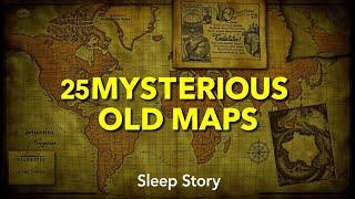 ANCIENT MAPS That Rewrite HISTORY 25 Mysterious Discoveries