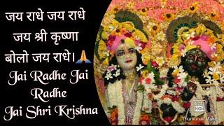 Jai Radhe, Jai Radhe, Jai Shri Krishna bolo.जय श्री राधे जय श्री राधे।#radhakrishna peaceful music