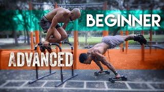 Planche Workout For Beginners & Advanced w/ @JimmyGMedia