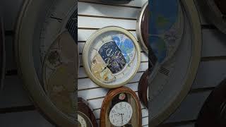 Rhythm "Timecracker Time Trip" Musical Clock #clock #peaceful #different