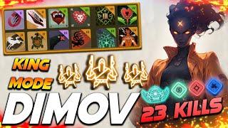 Dimov Haze King Mode 23 KILLS - Deadlock Pro Gameplay [Watch & Learn]