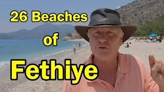 HOW MANY BEACHES DO YOU KNOW IN FETHIYE?