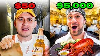 The Boys $50 VS $5000 Mukbang