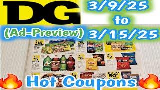 3/9-3/15/2025 Dollar General AD-Preview #couponing #dollargeneral #extremecouponing