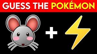 Guess The Pokemon By Emoji  | Pokemon Quiz (Gen1)