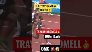 HE BEATS JAMAICAN LEGEND IN 100M  | 100m | 2022 | #shorts #sports #fyp #olympics #