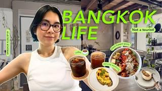 Living in Bangkok  local life, remote work, cafes & friends | BANGKOK EP1 