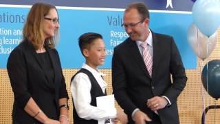 Aaron Tran 2016 Grade 7 Graduation