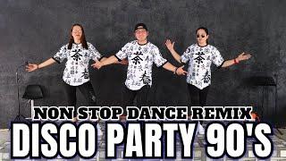 Nonstop dance remix | dance medley remix | easy dance workout | Zumba | disco party 90s | retro danc