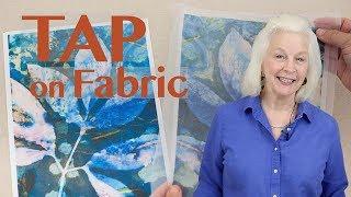 How to Use TAP Transfer Artist Paper with Fabric