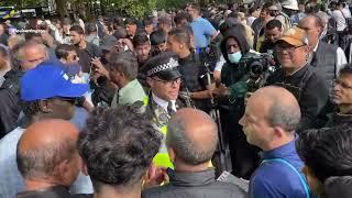  Assertive policing at Speakers' Corner, Hyde Park, London