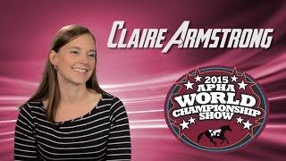 Winning Words - Claire Armstrong (APHA World Championship Show 2015)
