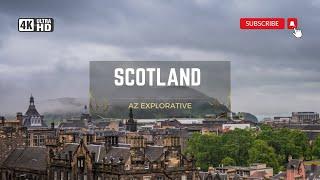 SCOTLAND 4K ULTRA HD DRONE VIEW NATURE AZ EXPLORATIVE