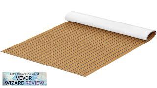 Deluxe Eva Foam Boat Marine Flooring Mat Faux Teak Decking Yacht Car Review