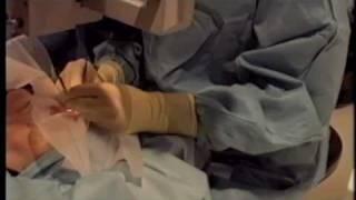 The surgeon's hands
