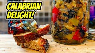 How To Cook SPICY CALABRIAN EGGPLANT and PEPPERS